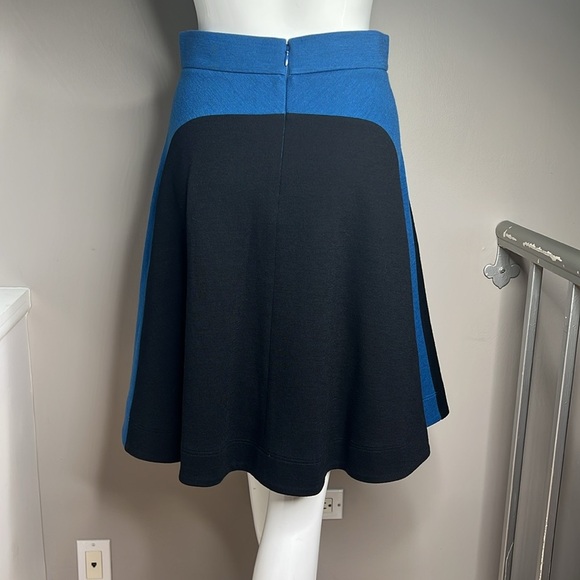 Calvin Klein 205 W39 NYC Sz 2 Knit A Line Back Zip Mini Skirt - Picture 4 of 7